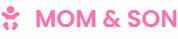 Mom and Son logo