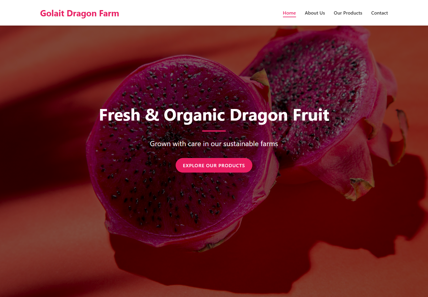 Golait Dragon Farm website screenshot